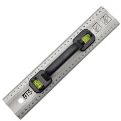 Bts BTS12269 - Su Terazili Alüminyum Cetvel 1000 Mm - Hassas Ölçüm Aracı