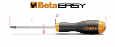 Delikli Torx Tornavida 1208E/RTX 09