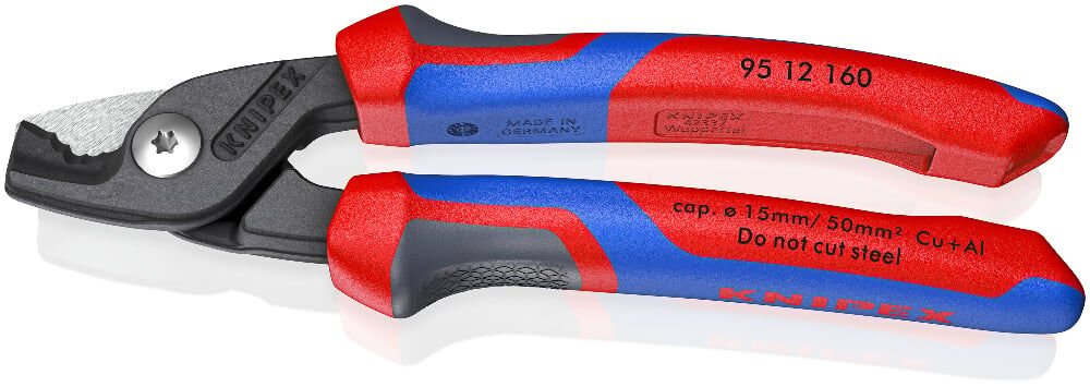 Knipex 95 12 160 - Kablo Makasi 160 Mm
