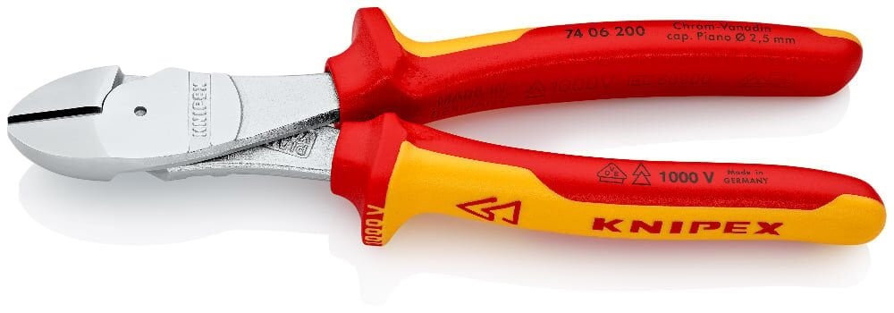Knipex 74 06 200 Agir Hizmet Vde Yan Keski