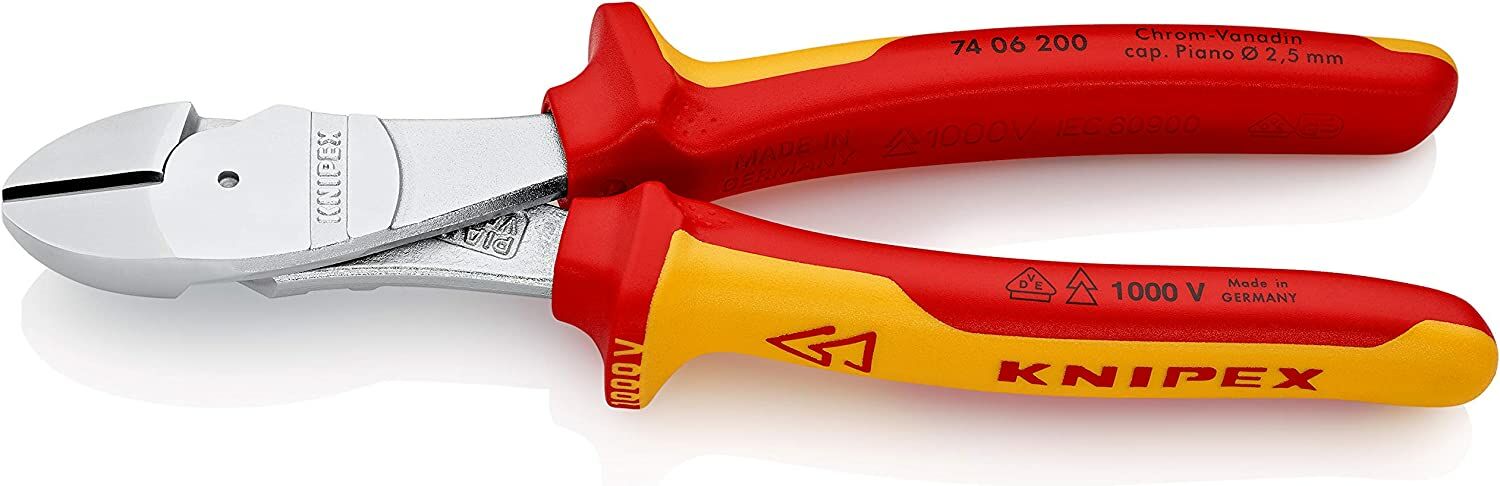KNIPEX 74 06 200 AGIR HIZMET VDE YAN KESKI