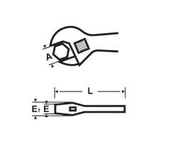 KURBAĞACIK ANAHTARI 1.1/4''