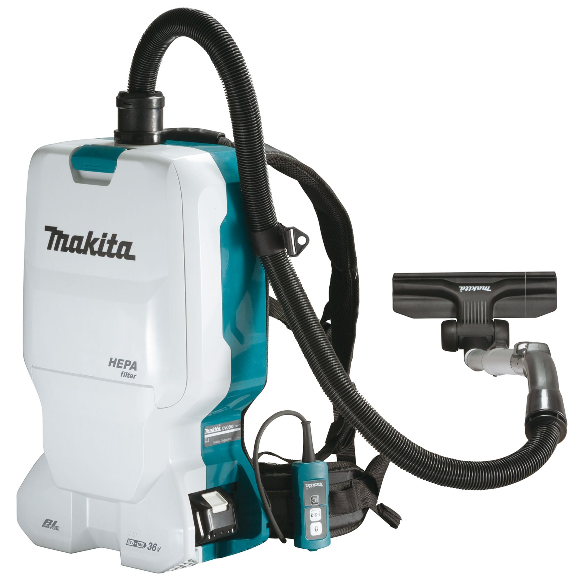 Makita DVC660Z Akülü Sırt Süpürgesi 36V