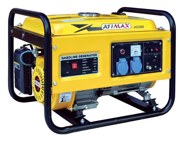 Atimax AG3500E 3,5 kVA Benzinli Marşlı Jeneratör