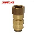 LÜDECKE ESM 14 I Mini Stoper Gövde (1/4” Dişi)
