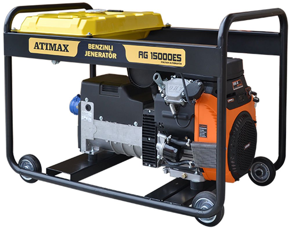 Atimax AG15000E3 15 kVA Benzinli Marşlı Jeneratör