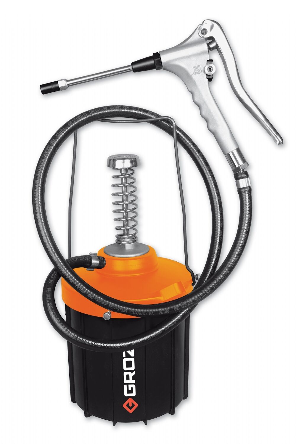 Groz - Seyyar Gres Kovası 5kg - Dayanıklı ve Pratik Çözüm