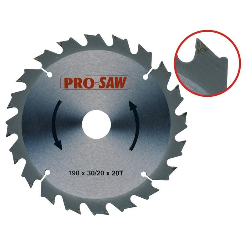 Prosaw PS51213 Ahşap Dai̇re Testeresi̇ 24 Di̇ş 180 mm