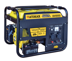 ATiMAX AG4000E , 3,8 KVA, MONOFAZE, BENZİNLİ MARŞLI/İPLİ JENERATÖR
