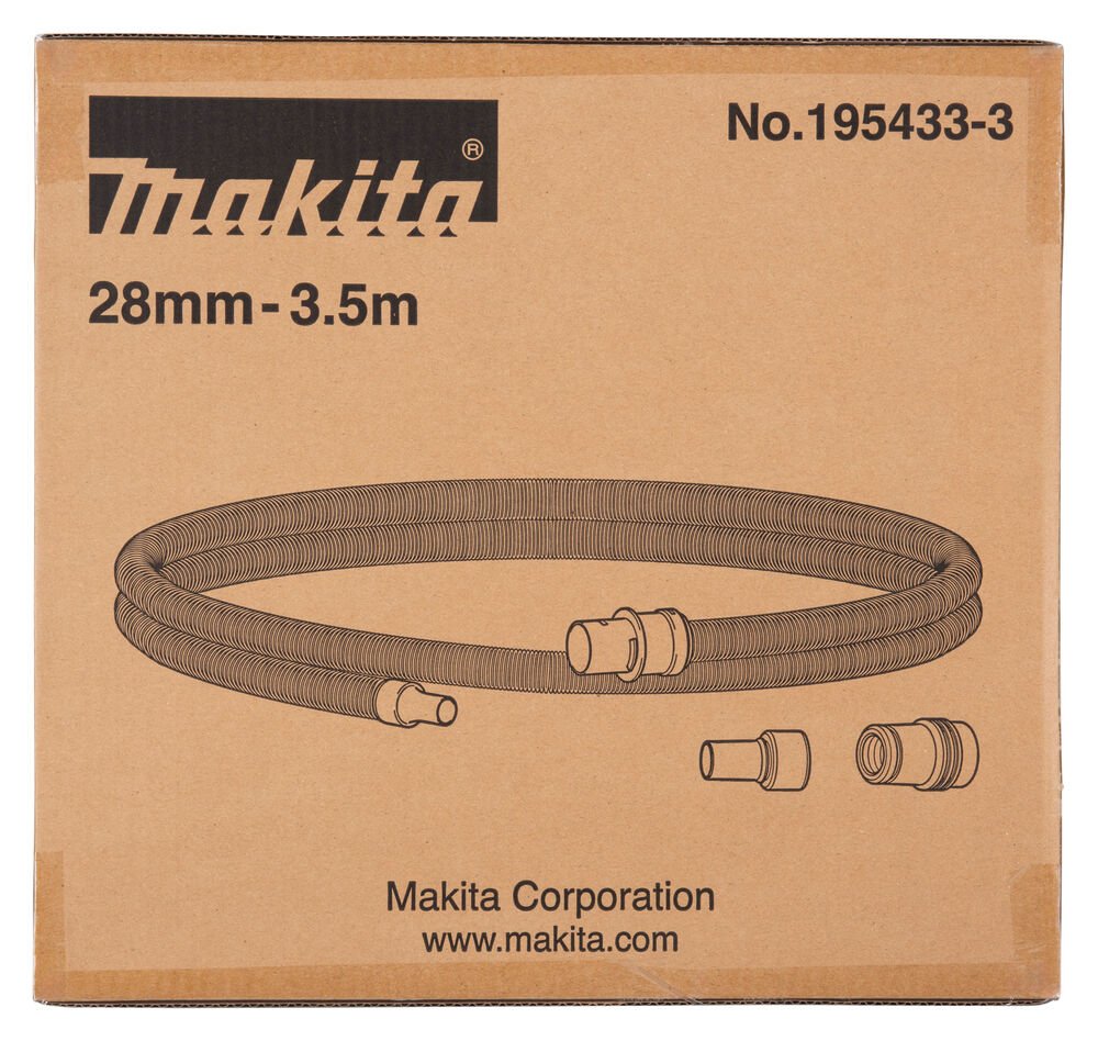 Makita 195433-3 - 28mm Süpürge Hortumu - Yüksek Performanslı