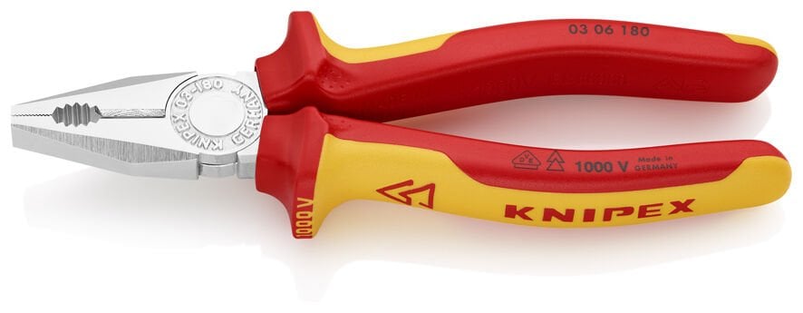 Knipex 0306180 - Vde Kombi̇ne Pense 180 Mm
