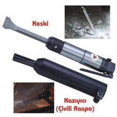 HAVALI KESKİ + KAZIYICI (ÇİVİLİ RASPA)