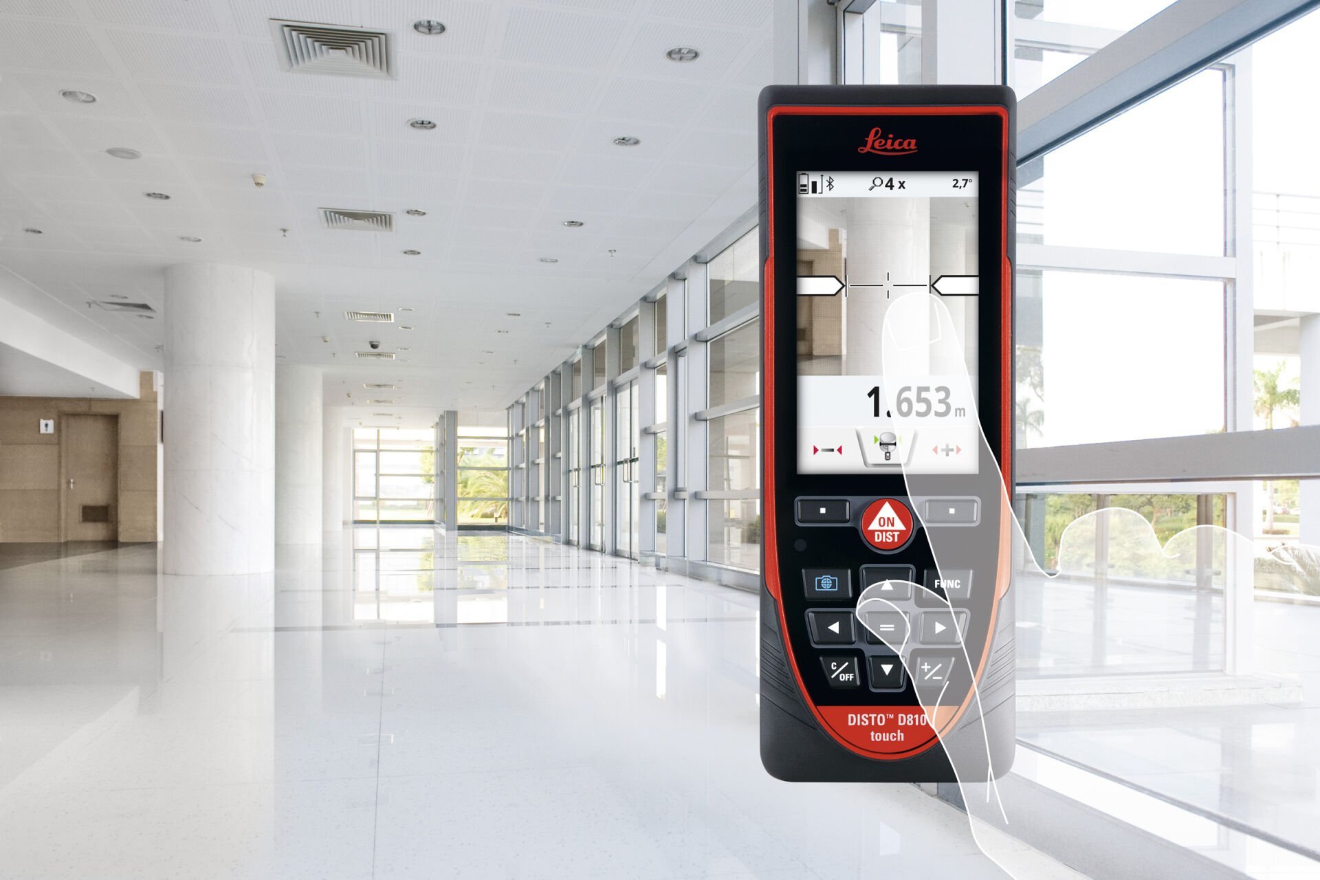 Leica Disto™d810 Touch Lazer Metre