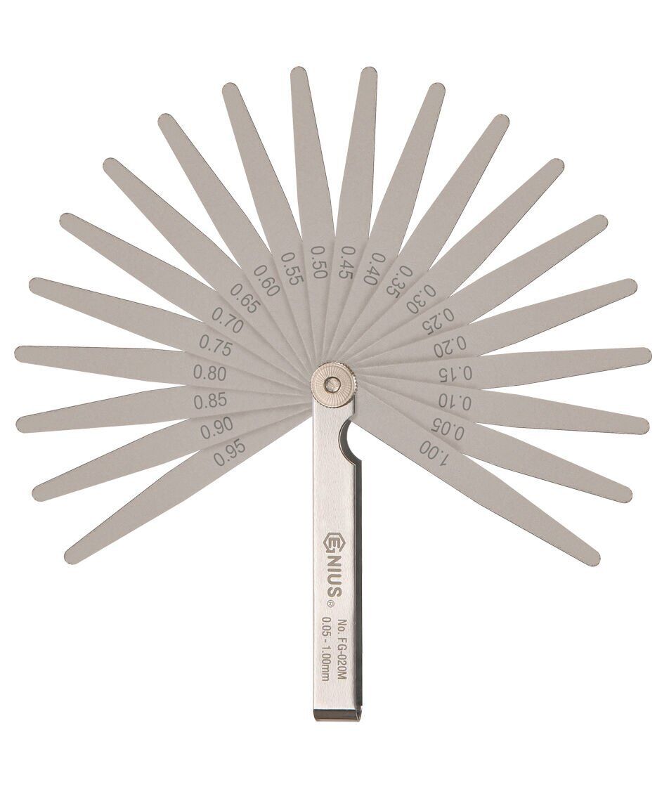 GENIUS FG-020M FİLLER ÇAKISI (ÇAKİ SENTİL) 0,05-1,00mm 20 Yapraklı