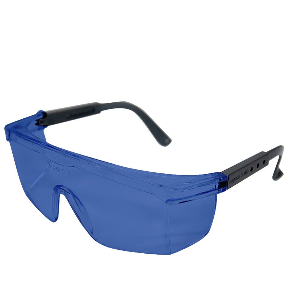 Max Safety S400-M - Göz Koruyucu - Mavi 40 Gr, Polikarbonat Lens