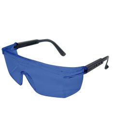 Max Safety S400-M - Göz Koruyucu - Mavi 40 Gr, Polikarbonat Lens