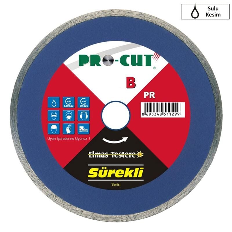 Procut PR51125 - Sürekli Testere 115 B - Yüksek Performanslı Kesim Aracı