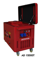 AUSTIN AD12000T3 MONOFAZE MARŞLI PORTATİF DİZEL JENERATÖR