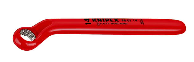 Knipex 980114 - Yıldız Tek Ağız Anahtar 14.0 Mm - Yüksek Kalite