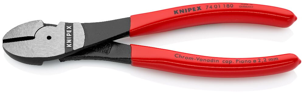 Knipex 74 01 180 Ağir Ti̇p Yan Keski̇