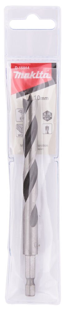 Makita D-15914 - 1/4'' Altıgen Bağlantılı Ahşap Delme Matkap Ucu