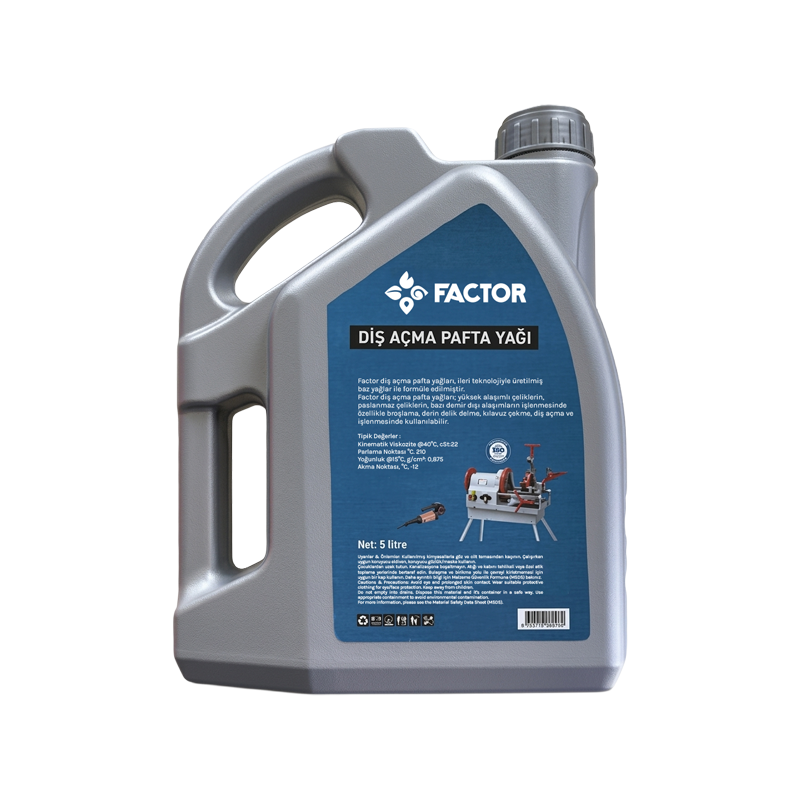 Factor CA2301 Diş Açma Pafta Yağı 5 Lt