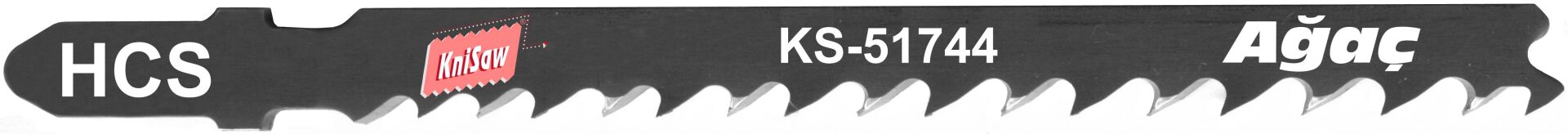 Knisaw KS51744 - 5'li Dekupaj Testere Bıçağı 18 Diş - Yüksek Performans