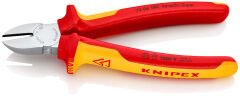 Knipex 70 06 180 - Vde Yan Keski̇ 180 Mm