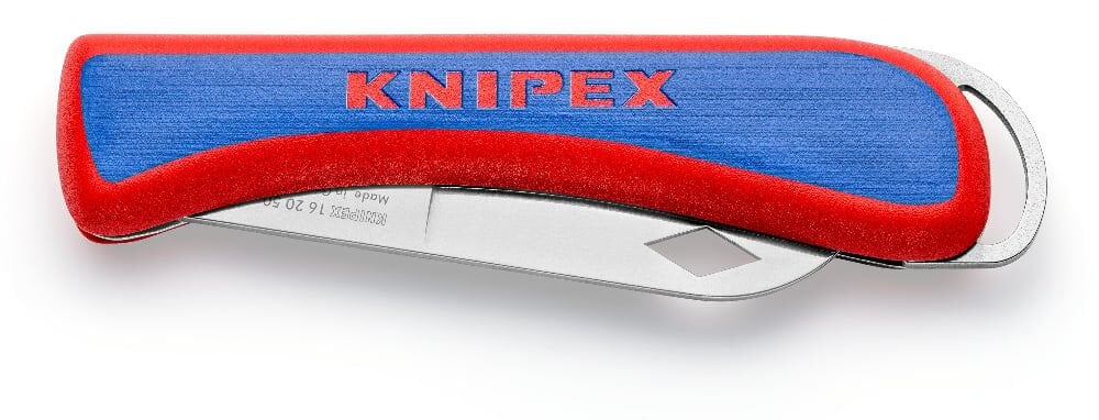 Knipex 16 20 50SB - Katlanabilir Bıçak 120 Mm - Keskin ve Ergonomik