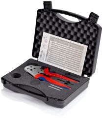 Knipex 97 52 65 - Dört Çeneli Kablo Yüksüğü Sıkma Pensi -