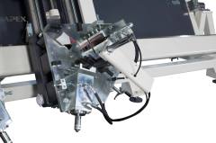 ÖZÇELİK APEX - IV Otomatik Hidrolik Dört Kafa Alüminyum Köşe Presi