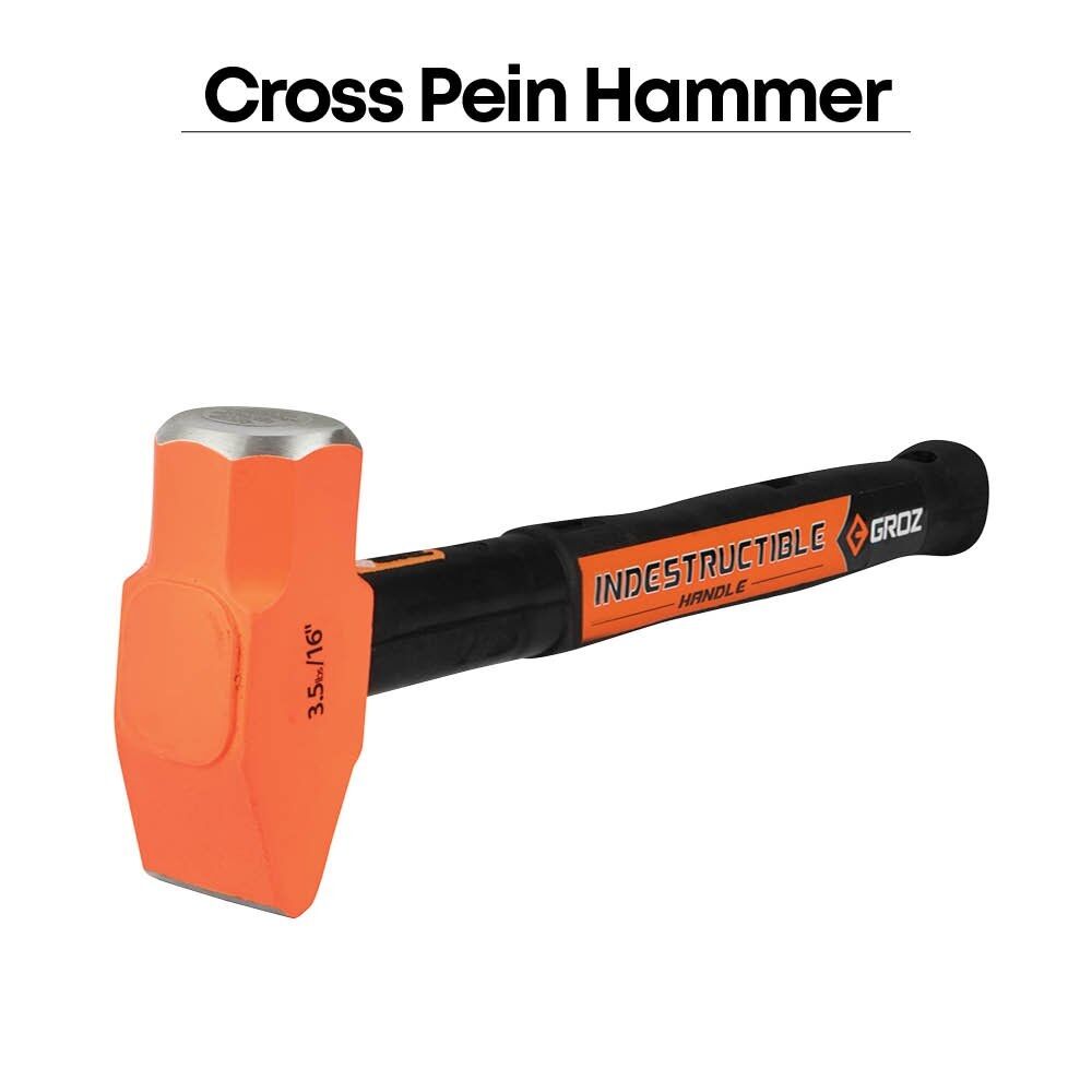 Groz - Kırılmaz Saplı Çekiç 1,6kg - Dayanıklı ve Fonksiyonel