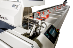 ÖZÇELİK LEOplus Robot Profil Sürme Sistemli Otomatik Kesim Makinesi Ø 550 mm