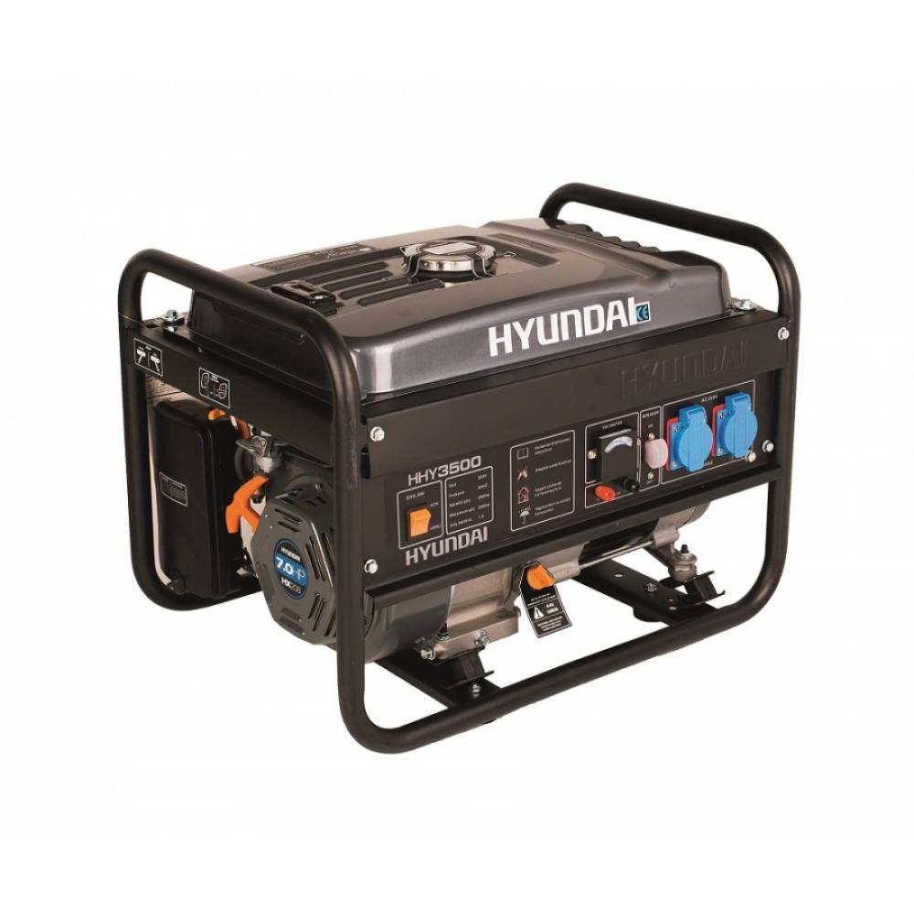 HYUNDAİ HHY3500 Benzinli Jeneratör İpli 3.8 kVA