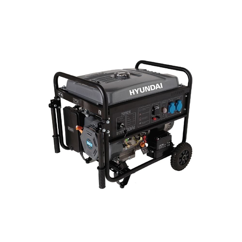 Hyundai HHY7250E Benzi̇nli̇ Jeneratör Marşli Tek Monofaze