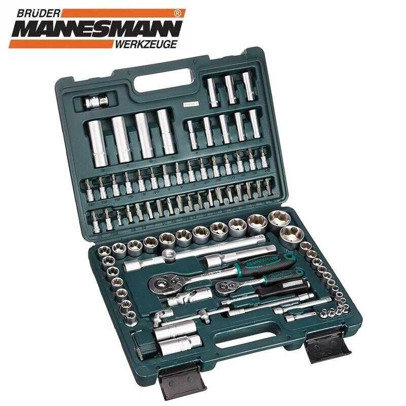 Mannesmann 2055-SL Lokma Takımı 1/4'' ve 1/2'', 94 Parça