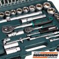 Mannesmann 2055-SL Lokma Takımı 1/4'' ve 1/2'', 94 Parça
