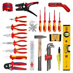 Knipex 00 21 50E Modüler X18 Elektrikçi Çanta 22 Parça