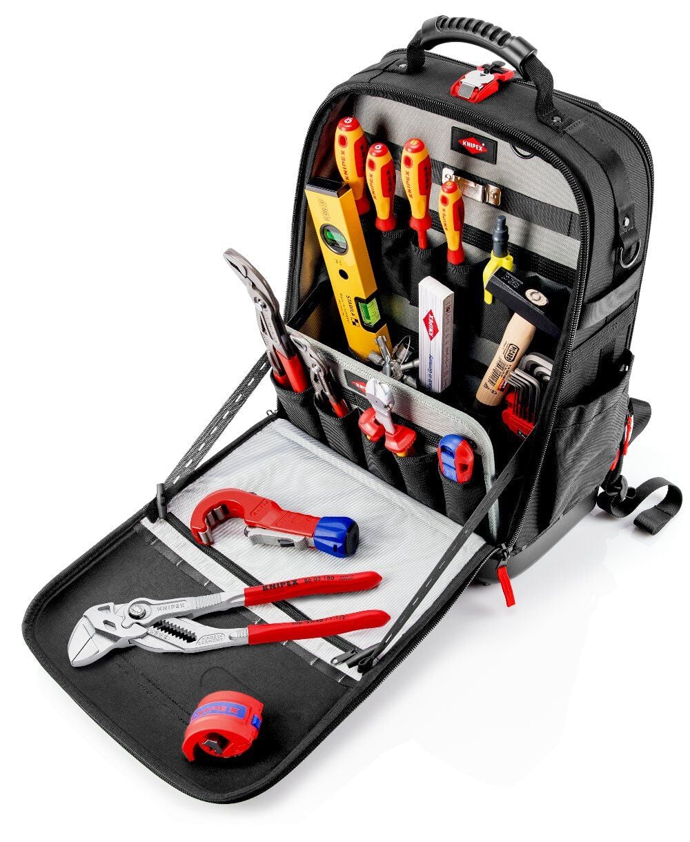 Knipex 00 21 50S Modüler X18 Tesisatçı Çanta 17 Parça
