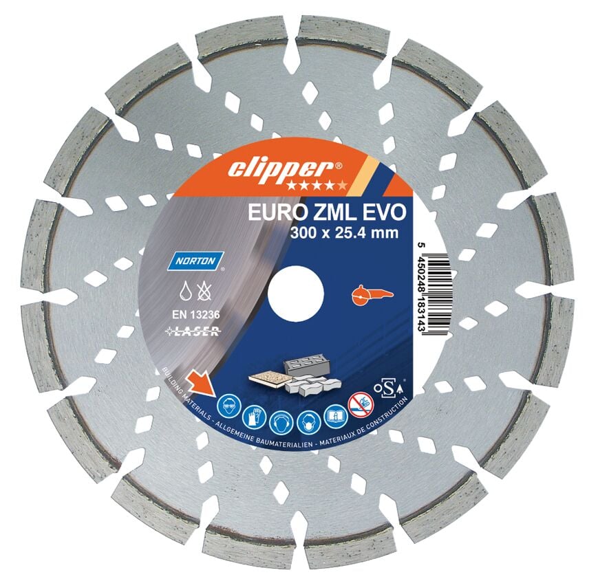 Clipper 25563 Pro Universal Laser - Testere 180 mm