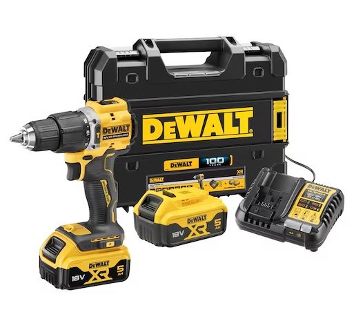 Dewalt DCD100YP2T 18V 5.0 Ah 100. Yıla Özel Darbeli Matkap Kiti