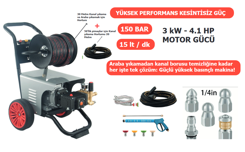 ERYIL  DPE1515 SU JETİ