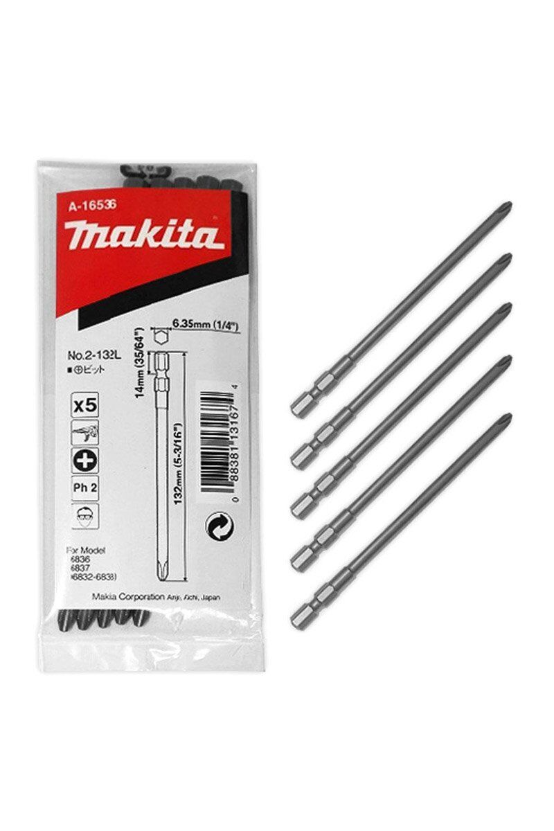Makita A-16536 - Şerit Vidalama Ucu Ph2 132 Mm - Yüksek Performans