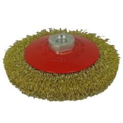 Partner PT03031 - Sarı Telli Daire Fırça 115xm14