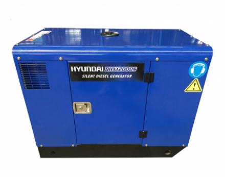 HYUNDAİ DHY12000S Kabinli Dizel Jeneratör Marşlı 13.7 kVA