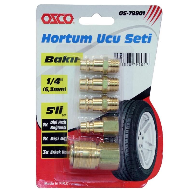 Ozco OS79901 Hortum Ucu Seti̇ 5Li̇79901