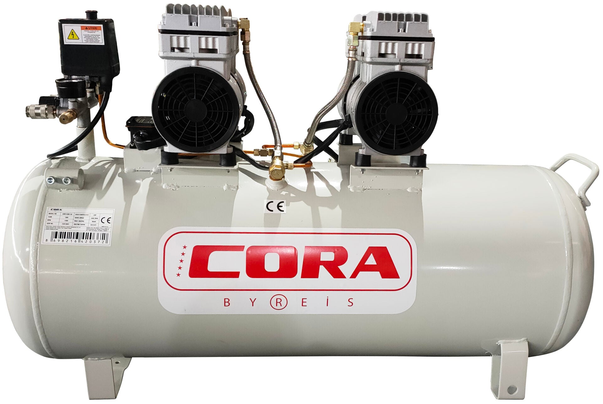 Cora EWS100B-S2 Süper Sessi̇z Kompresör