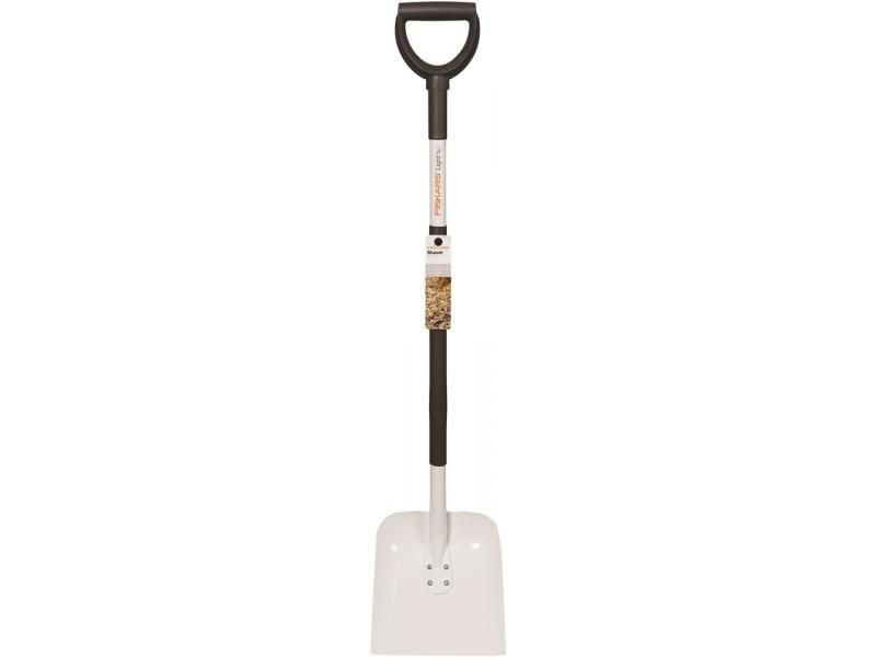 Fiskars Hafif Geniş Ağız Beyaz Bahçe Küreği