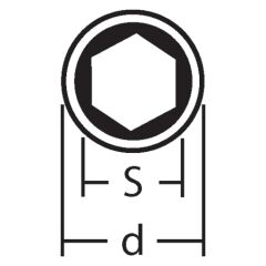 Knipex 98 47 18 - Lokma Ucu 18 Mm - Dayanıklı ve Kullanışlı