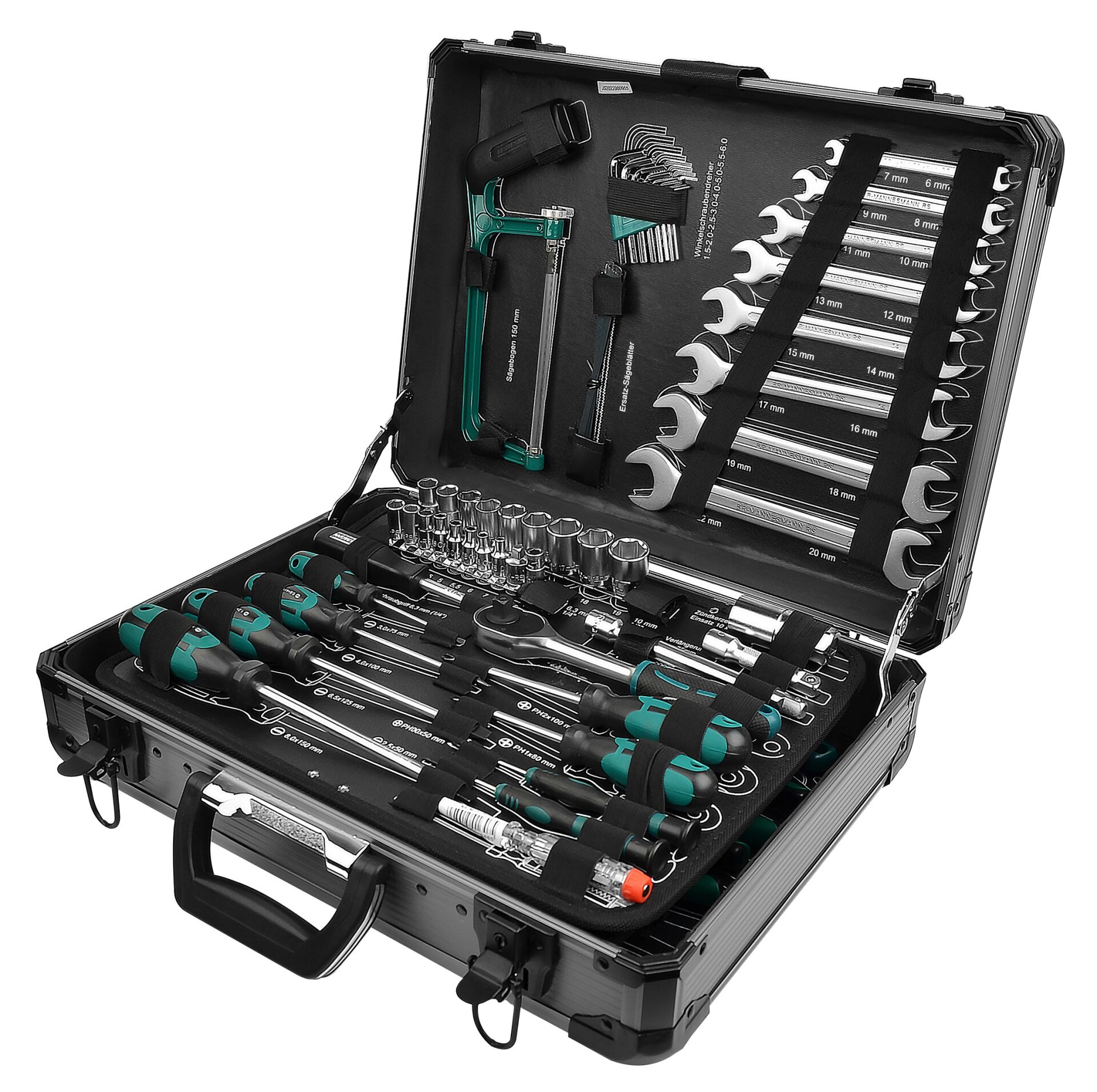 Mannesmann 29079 Profesyonel Lokma Anahtar Alet Seti, 133 Parça